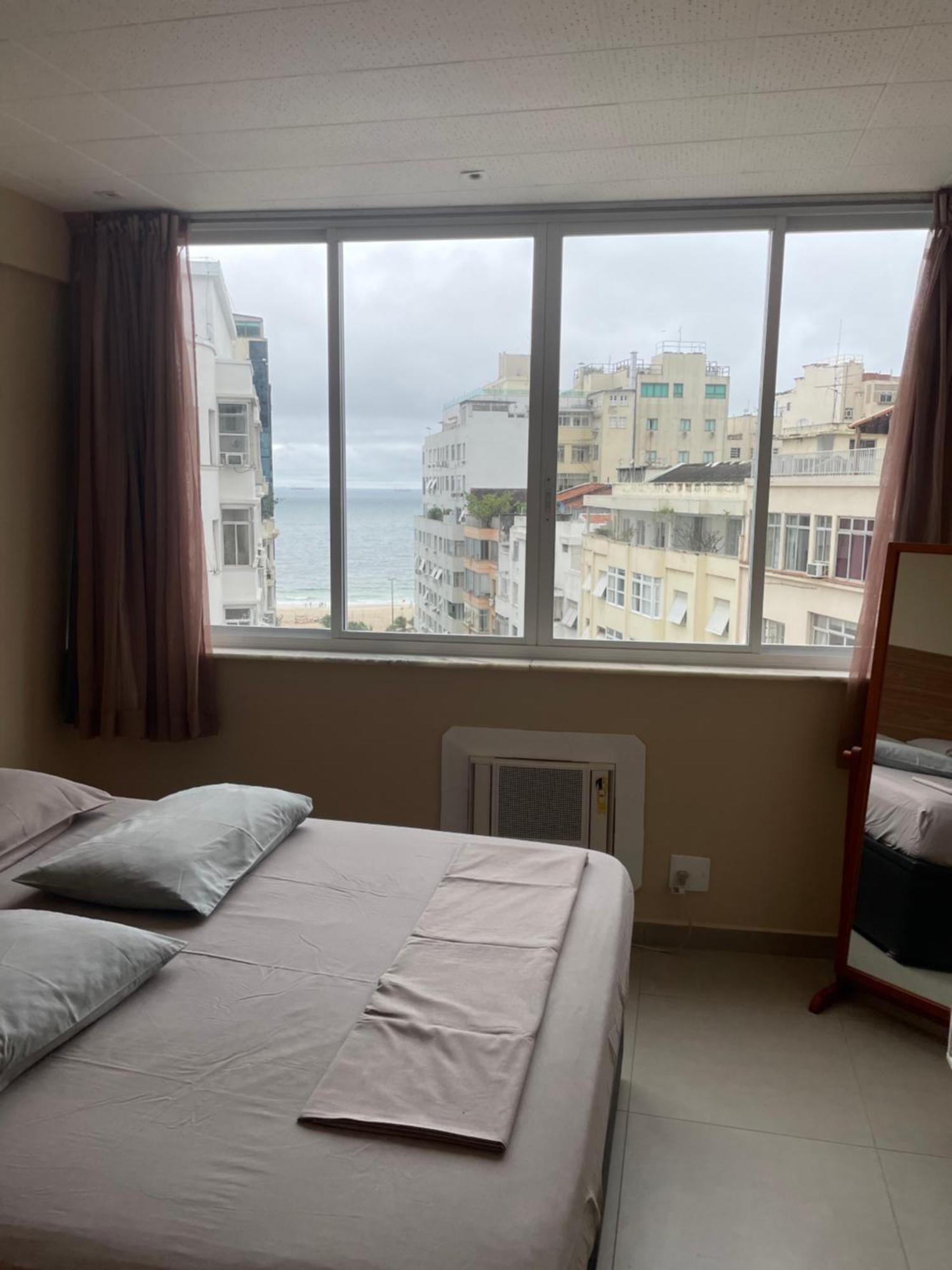 Apartamento Copacabana, Vista Para O Mar E Com Garagem Рио де Жанейро Екстериор снимка